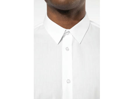 Camisa de popelina de polialgodón de fácil cuidado para hombre