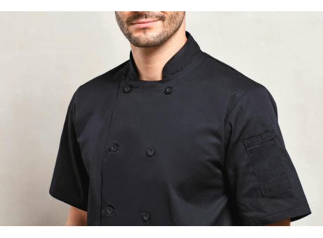 Chaqueta de cocina manga corta