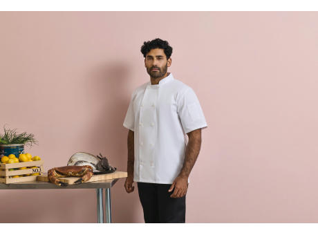 Chaqueta de cocina manga corta
