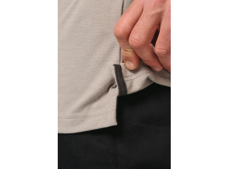 Polo Antibacteriano manga larga hombre