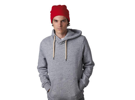 Gorro punto reciclado con dobladillo