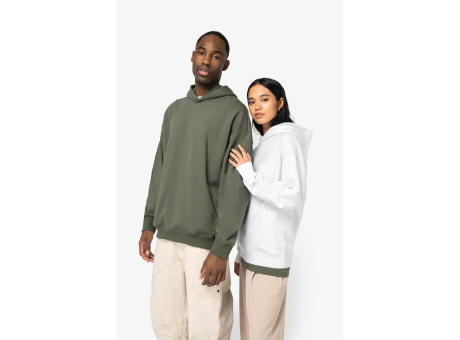 Sudadera ecorresponsable con capucha oversize unisex