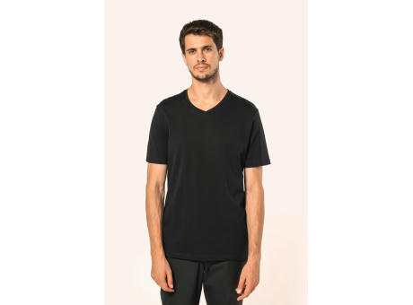 Camiseta Supima® cuello de pico manga corta hombre