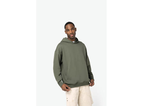 Sudadera ecorresponsable con capucha oversize unisex