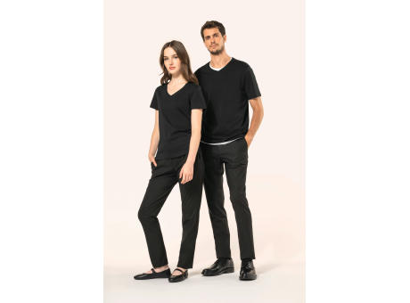 Camiseta Supima® cuello de pico manga corta mujer