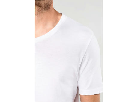 Camiseta Supima® cuello de pico manga corta hombre