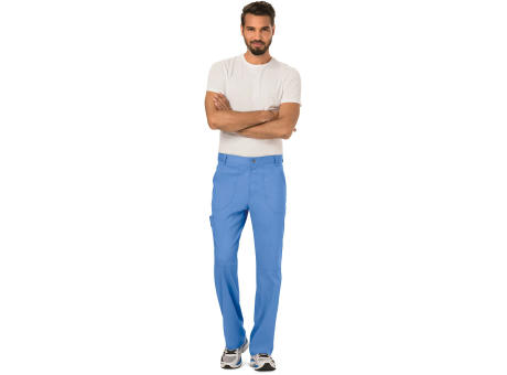 Pantalones cargo con bragueta hombre