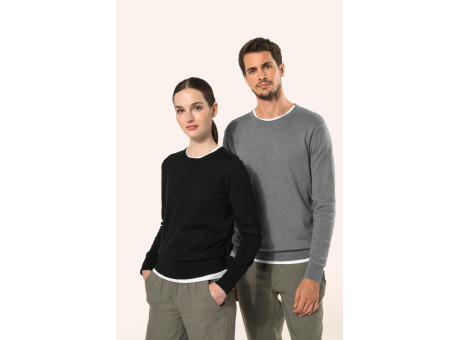 Jersey Supima® cuello redondo mujer