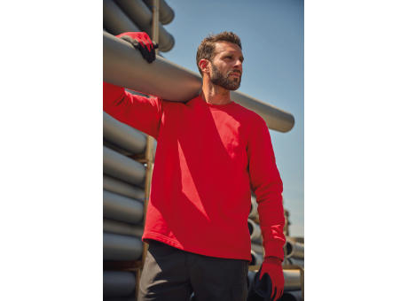 Sudadera manga montada