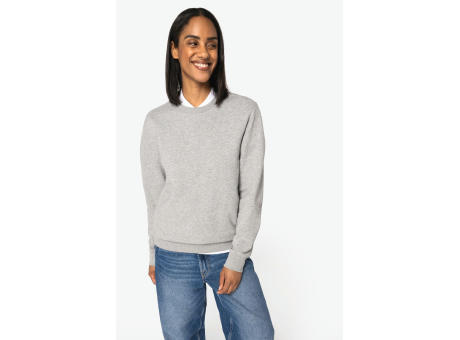 Sudadera ecorresponsable cuello redondo unisex