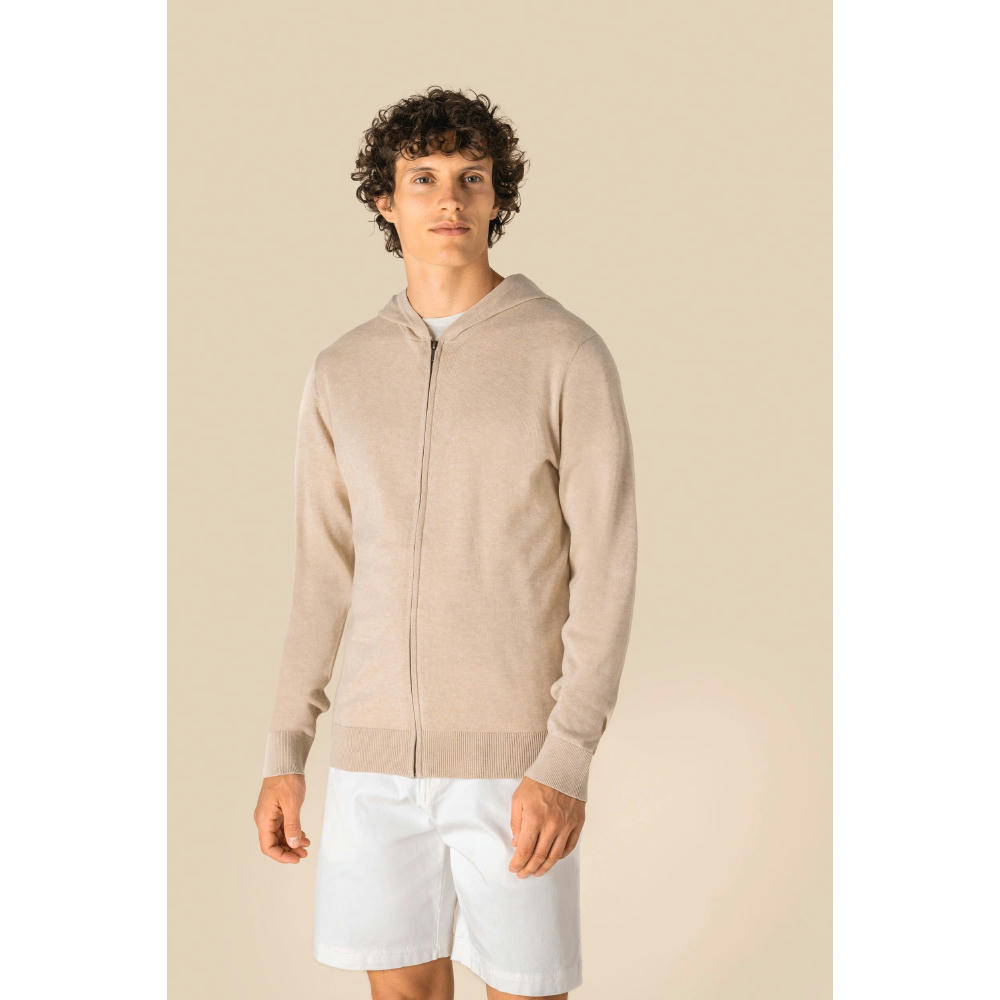 Jersey ecorresponsable con capucha de lyocell hombre