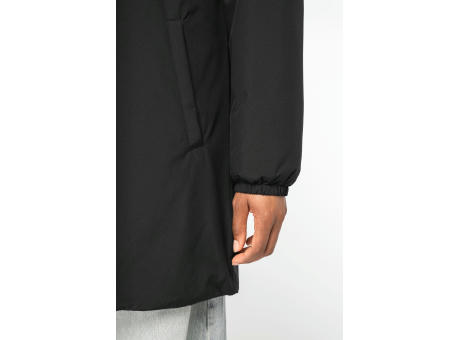 Chaqueta ecorresponsable impermeable con forro de sherpa unisex
