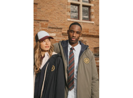 Chaqueta ecorresponsable impermeable con forro de sherpa unisex