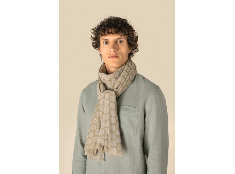 Fular con estampado unisex