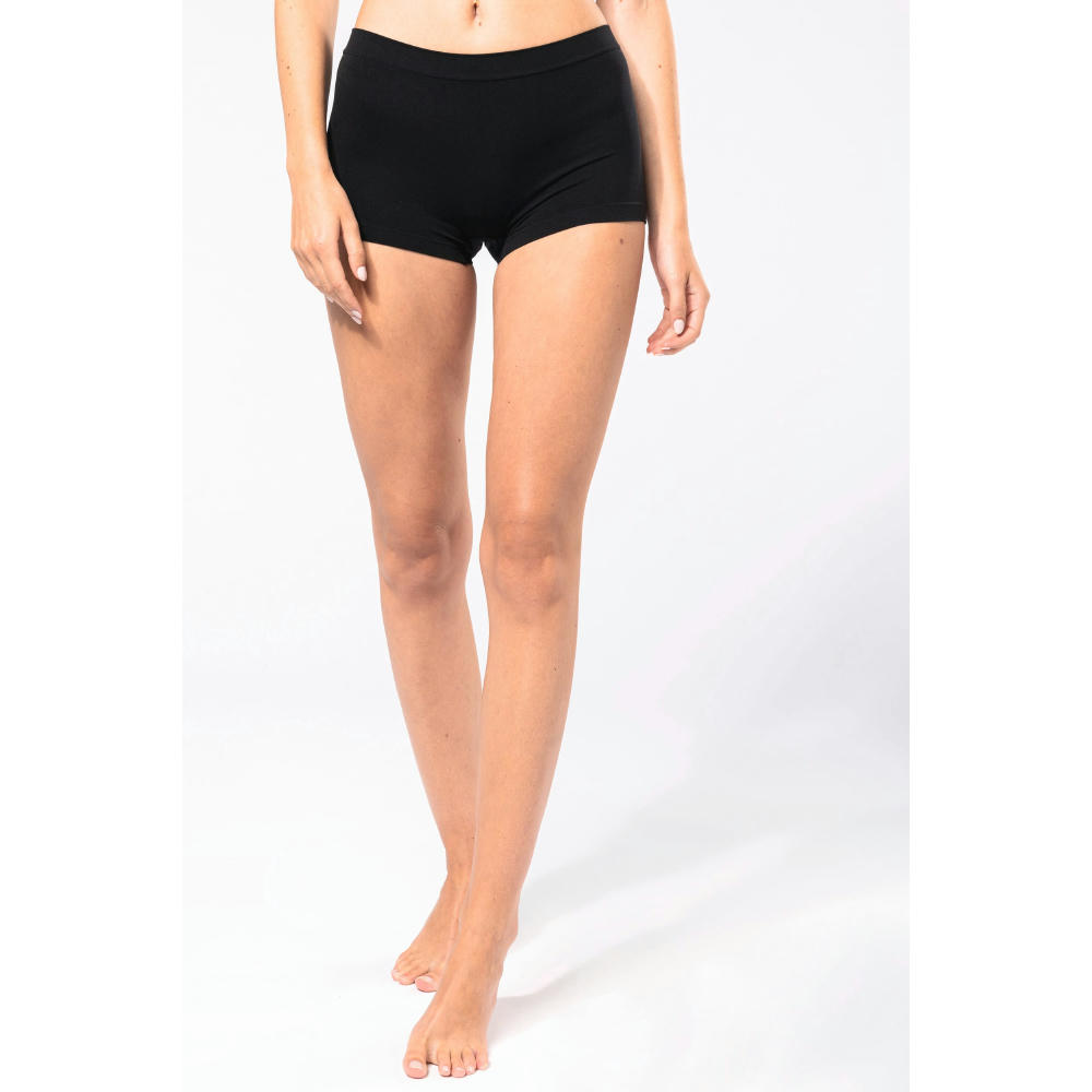 Shorty de cintura baja ecorresponsable sin costuras mujer
