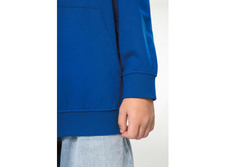 Sudadera capucha contrastada niños