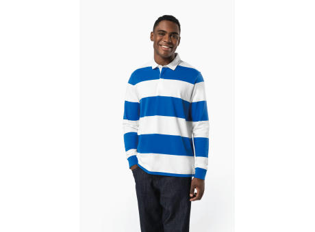 Polo a rayas manga larga unisex