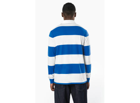 Polo a rayas manga larga unisex