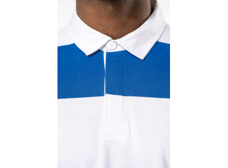 Polo a rayas manga larga unisex