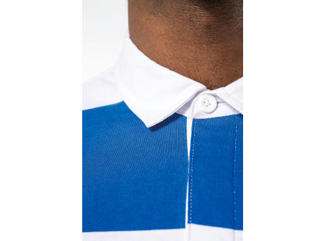 Polo a rayas manga larga unisex