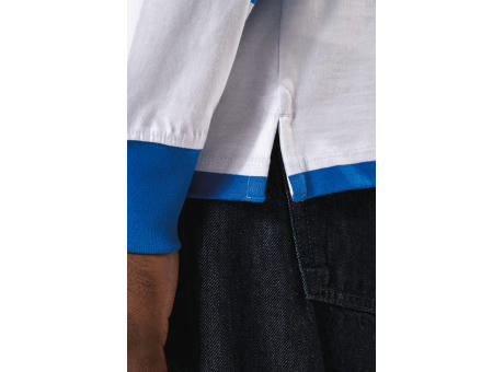 Polo a rayas manga larga unisex