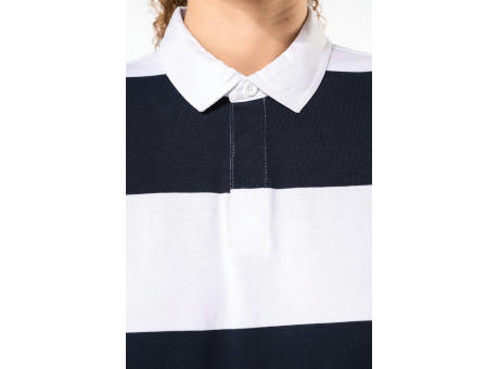 Polo a rayas manga larga unisex