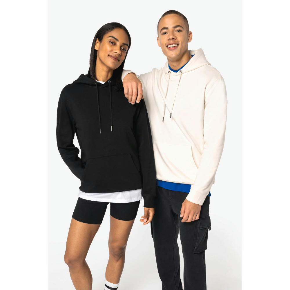 Sudadera ecorresponsable con capucha unisex