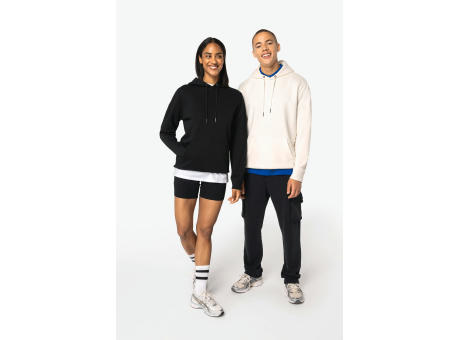 Sudadera ecorresponsable con capucha unisex