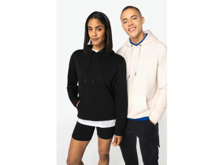 Sudadera ecorresponsable con capucha unisex