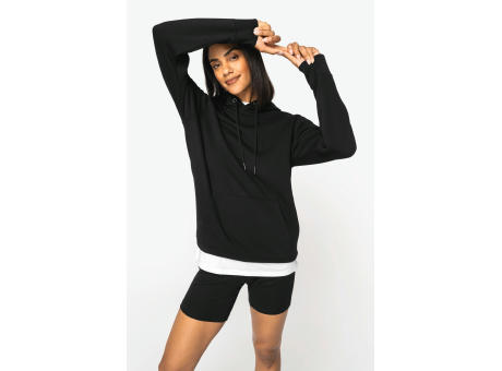 Sudadera ecorresponsable con capucha unisex