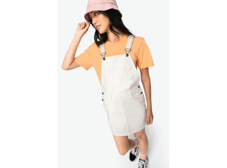 Vestido tipo peto ecorresponsable mujer