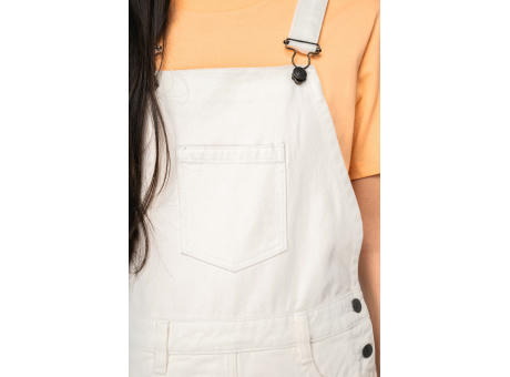 Vestido tipo peto ecorresponsable mujer
