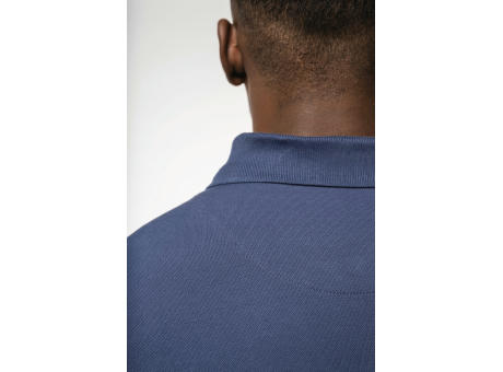 Polo de punto piqué manga corta hombre