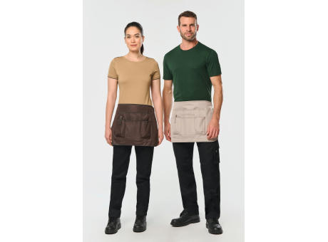 Delantal corto ecorresponsable para jardinería - Unisex