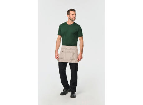 Delantal corto ecorresponsable para jardinería - Unisex