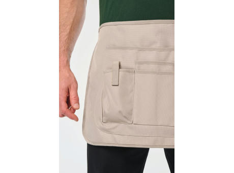 Delantal corto ecorresponsable para jardinería - Unisex
