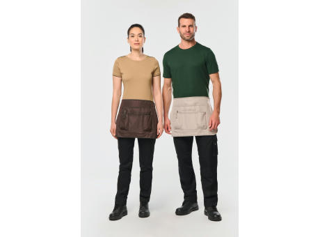 Delantal corto ecorresponsable para jardinería - Unisex