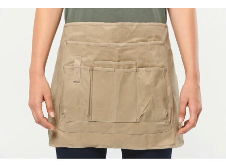 Delantal corto ecorresponsable para jardinería - Unisex
