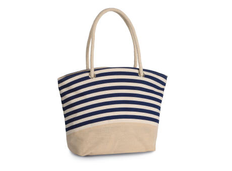 Bolsa shopper de yute estilo Marinero