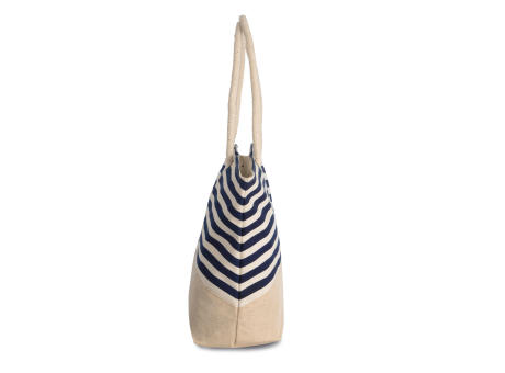 Bolsa shopper de yute estilo Marinero