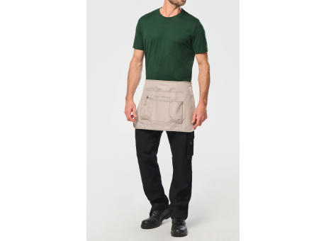 Delantal corto ecorresponsable para jardinería - Unisex