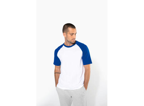Baseball - camiseta bicolor manga corta hombre