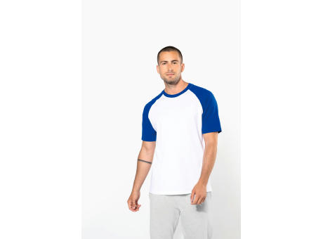 Baseball - camiseta bicolor manga corta hombre