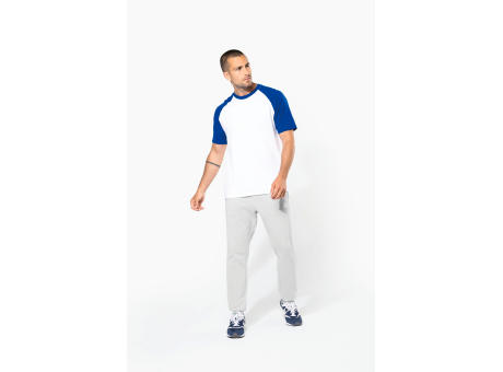 Baseball - camiseta bicolor manga corta hombre
