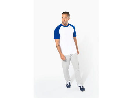 Baseball - camiseta bicolor manga corta hombre