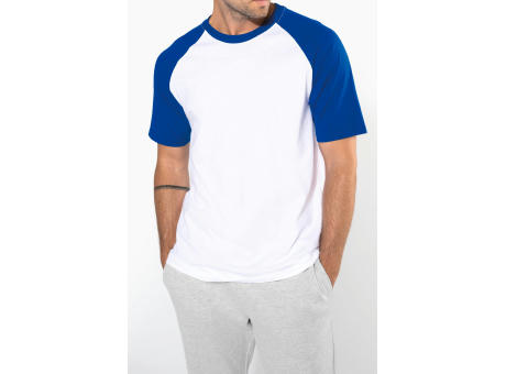 Baseball - camiseta bicolor manga corta hombre