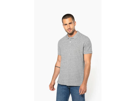 Polo vintage manga corta hombre