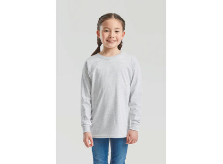 Camiseta Valueweight manga larga niños (61-007-0)