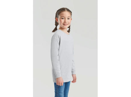 Camiseta Valueweight manga larga niños (61-007-0)