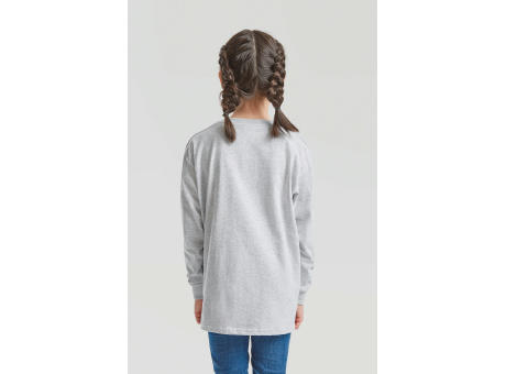 Camiseta Valueweight manga larga niños (61-007-0)